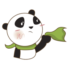 BaoBei the cute and energetic panda sticker #816255