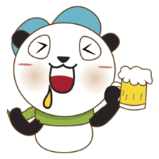 BaoBei the cute and energetic panda sticker #816256