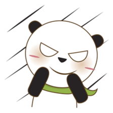 BaoBei the cute and energetic panda sticker #816267