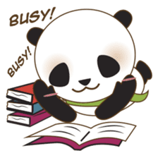 BaoBei the cute and energetic panda sticker #816268