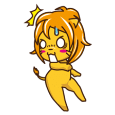 Q-Lion sticker #816326