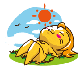 Q-Lion sticker #816331