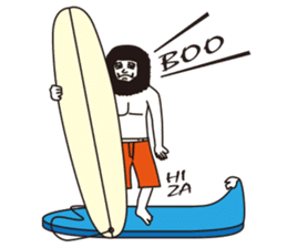 Johnny waiting for the wave sticker #816520