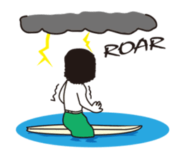 Johnny waiting for the wave sticker #816532