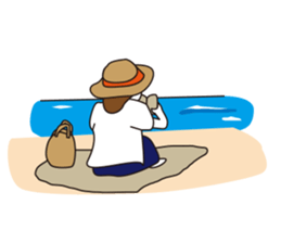 Johnny waiting for the wave sticker #816555