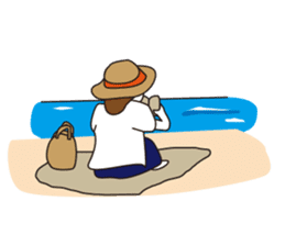 Johnny waiting for the wave sticker #816555