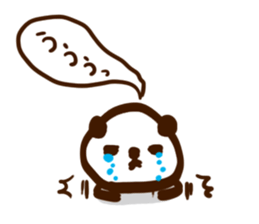 rice ball panda sticker #817225