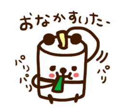 rice ball panda sticker #817237