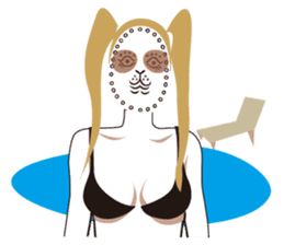 Neko Manteau sticker #817701