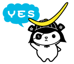 The One-Eyed Dragon Nekomasamune sticker #817999