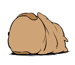 It is a dog.It is "Bull tan". sticker #818761