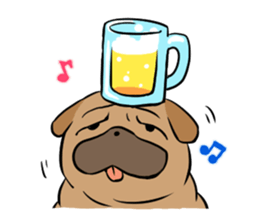 It is a dog.It is "Bull tan". sticker #818769