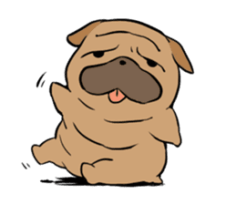 It is a dog.It is "Bull tan". sticker #818771