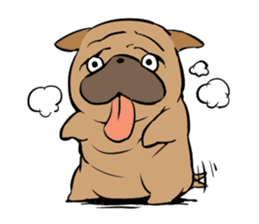 It is a dog.It is "Bull tan". sticker #818772