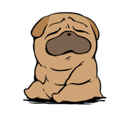 It is a dog.It is "Bull tan". sticker #818778