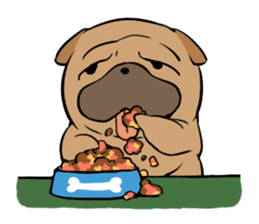 It is a dog.It is "Bull tan". sticker #818793