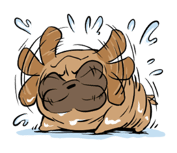 It is a dog.It is "Bull tan". sticker #818795