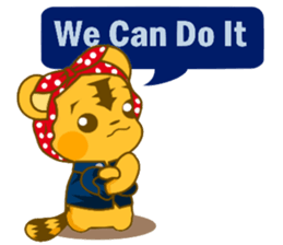 Doggy Pokey & Tabby Humaio sticker #818886