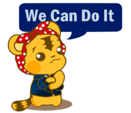 Doggy Pokey & Tabby Humaio sticker #818886