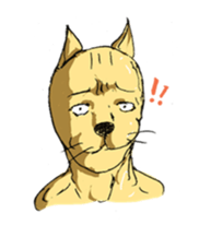 Mutant Cat sticker #819042