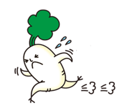 Mr. Daikon-kun sticker #819081