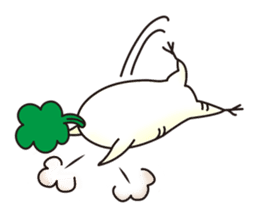 Mr. Daikon-kun sticker #819093