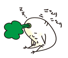Mr. Daikon-kun sticker #819094
