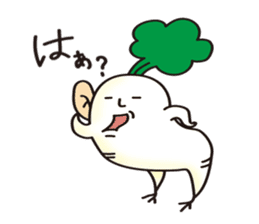 Mr. Daikon-kun sticker #819096