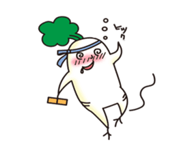 Mr. Daikon-kun sticker #819112