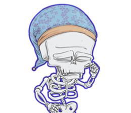 skull friend sticker #819360