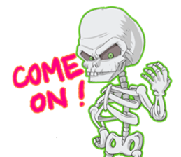 skull friend sticker #819378