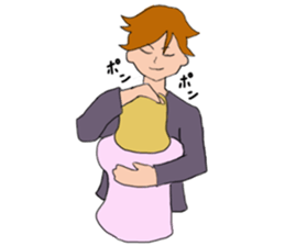 Happy couple sticker #819406