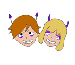 Happy couple sticker #819418