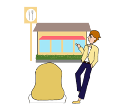 Happy couple sticker #819435