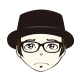 Boy with Glasses sticker #819496