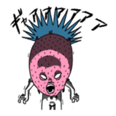 Mr.Strawberry and his friends. sticker #819605