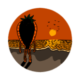 Mr.Strawberry and his friends. sticker #819627