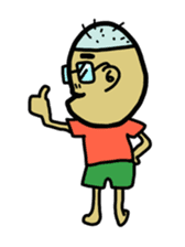 Japanese Otaku boy,his name is Oie sticker #819721