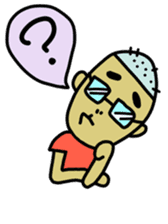 Japanese Otaku boy,his name is Oie sticker #819728