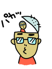 Japanese Otaku boy,his name is Oie sticker #819729