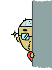 Japanese Otaku boy,his name is Oie sticker #819735