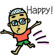 Japanese Otaku boy,his name is Oie sticker #819742