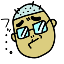 Japanese Otaku boy,his name is Oie sticker #819743