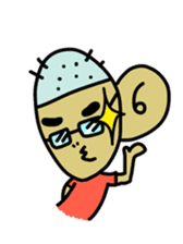 Japanese Otaku boy,his name is Oie sticker #819747