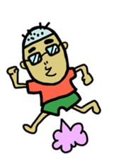 Japanese Otaku boy,his name is Oie sticker #819755