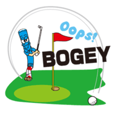 The elite Golfers ! Golf sticker #819779