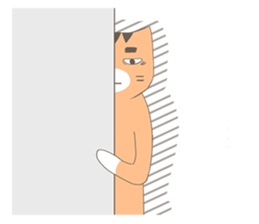 I like you Mr. Cat sticker #819922