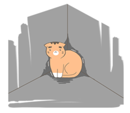 I like you Mr. Cat sticker #819924