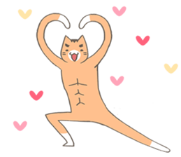 I like you Mr. Cat sticker #819926