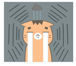 I like you Mr. Cat sticker #819927